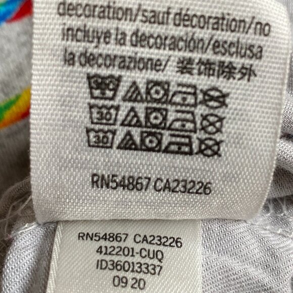 PINK Victoria's Secret Rainbow Candy Cane Heart Sleep Short Festive Loungewear-M - Picture 11 of 12